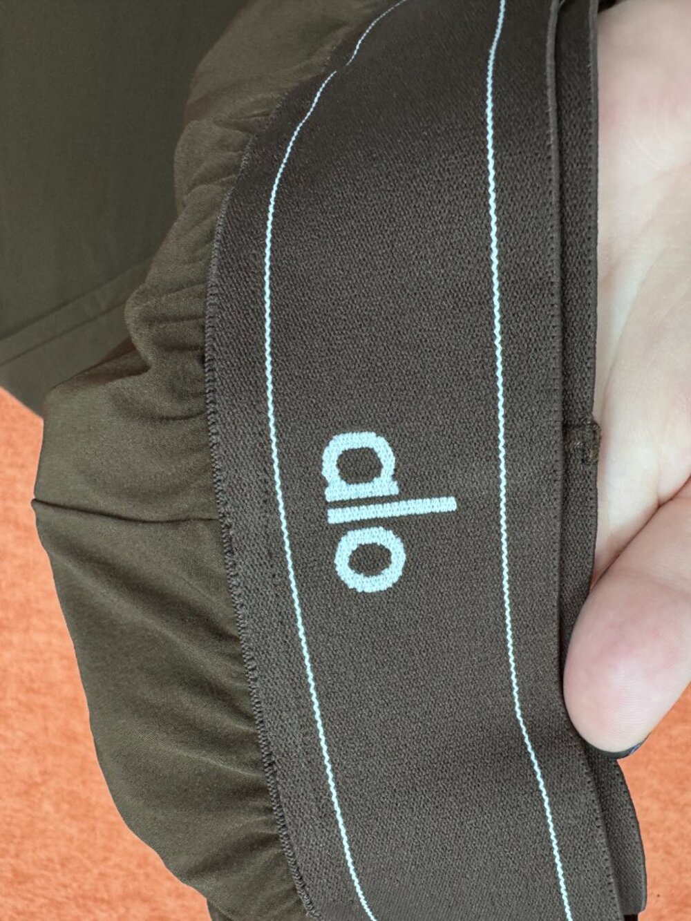 Alo Yoga Suit Up Trouser Regular 30" Inseam Espresso NWT 🤎 - Picture 6 of 9